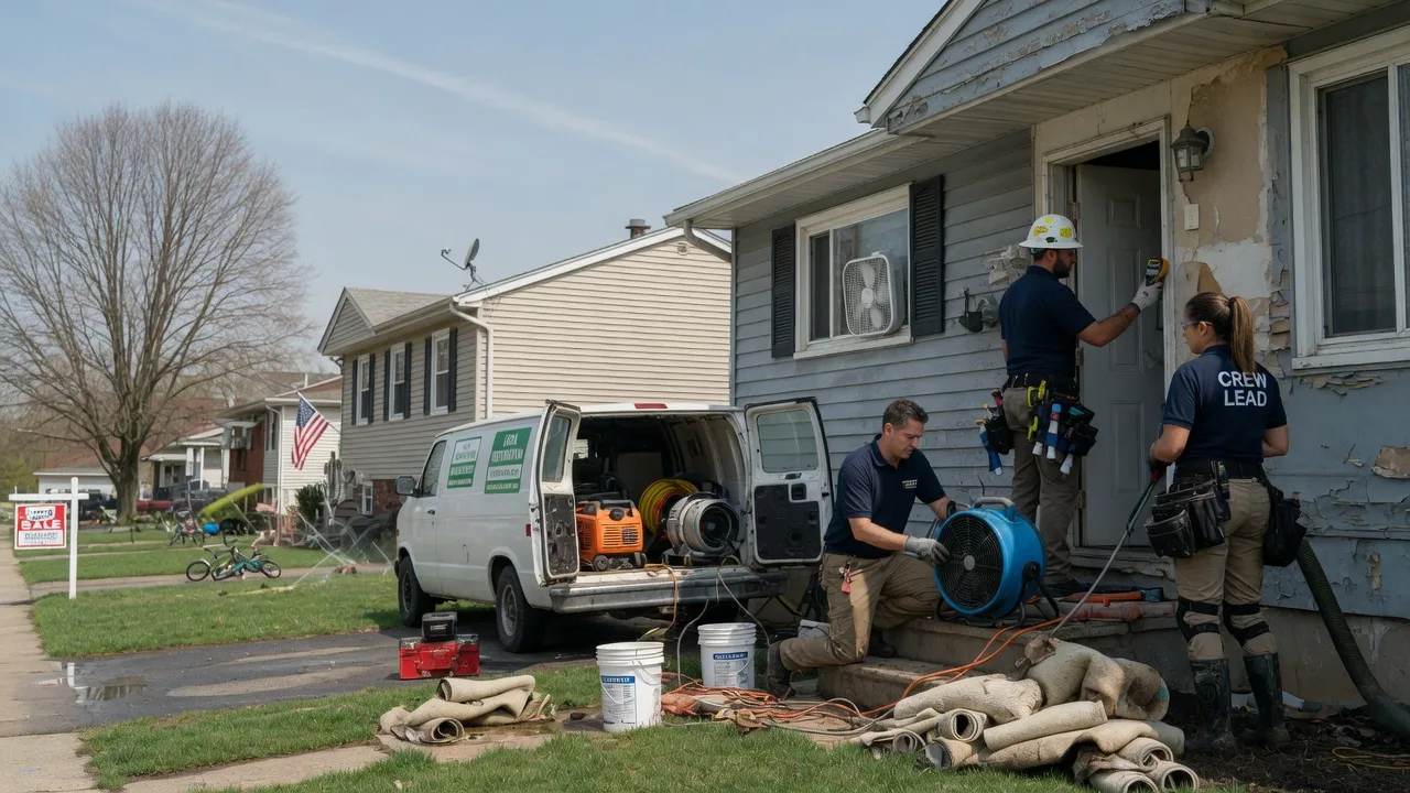 Flood Cleanup in Prairie Village, KS near me